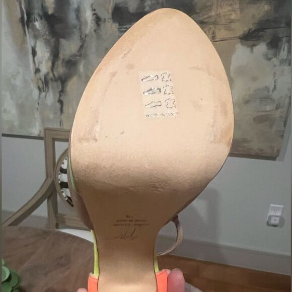 Giuseppe Zanotti tri color platform heel size 38 US 8 - Picture 7 of 12